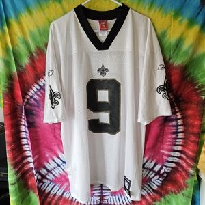 New Orleans Drew Brees White Men’s Football Jersey - Reebok Nfl Players Tag